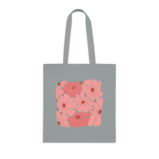 Abstract flowers 20 Cotton Tote
