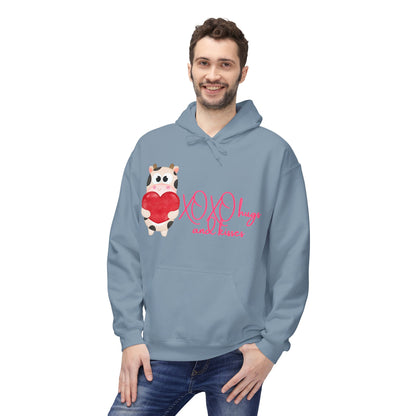 XOXO Hugs And Kisses Unisex Valentines Hoodie