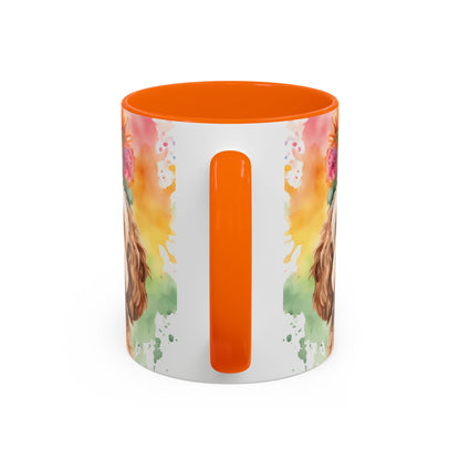 Cockapoo 03 Accent Coffee Mug - Dog Lover Gift