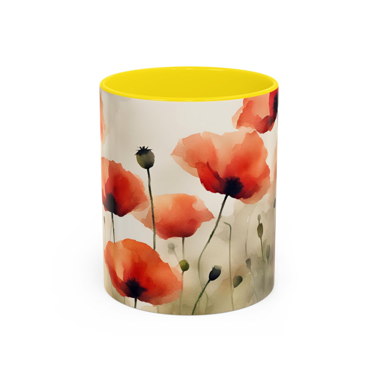 Poppy 3 Accent Mug 11oz