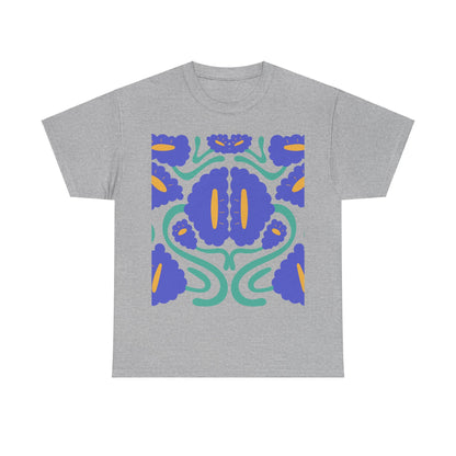 More Abstract Flowers 3 Unisex Heavy Cotton Tee