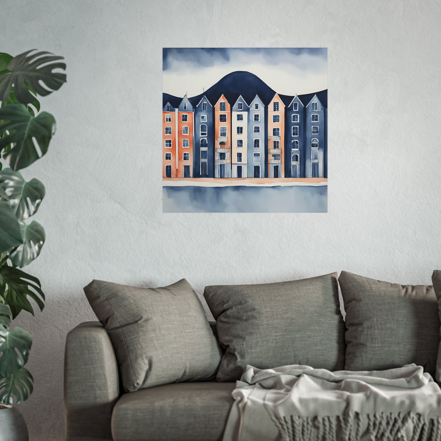 Blue Collection 32 Matte Print