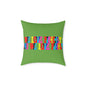 We Love Fiercely And We Love Freely Poly Pillow