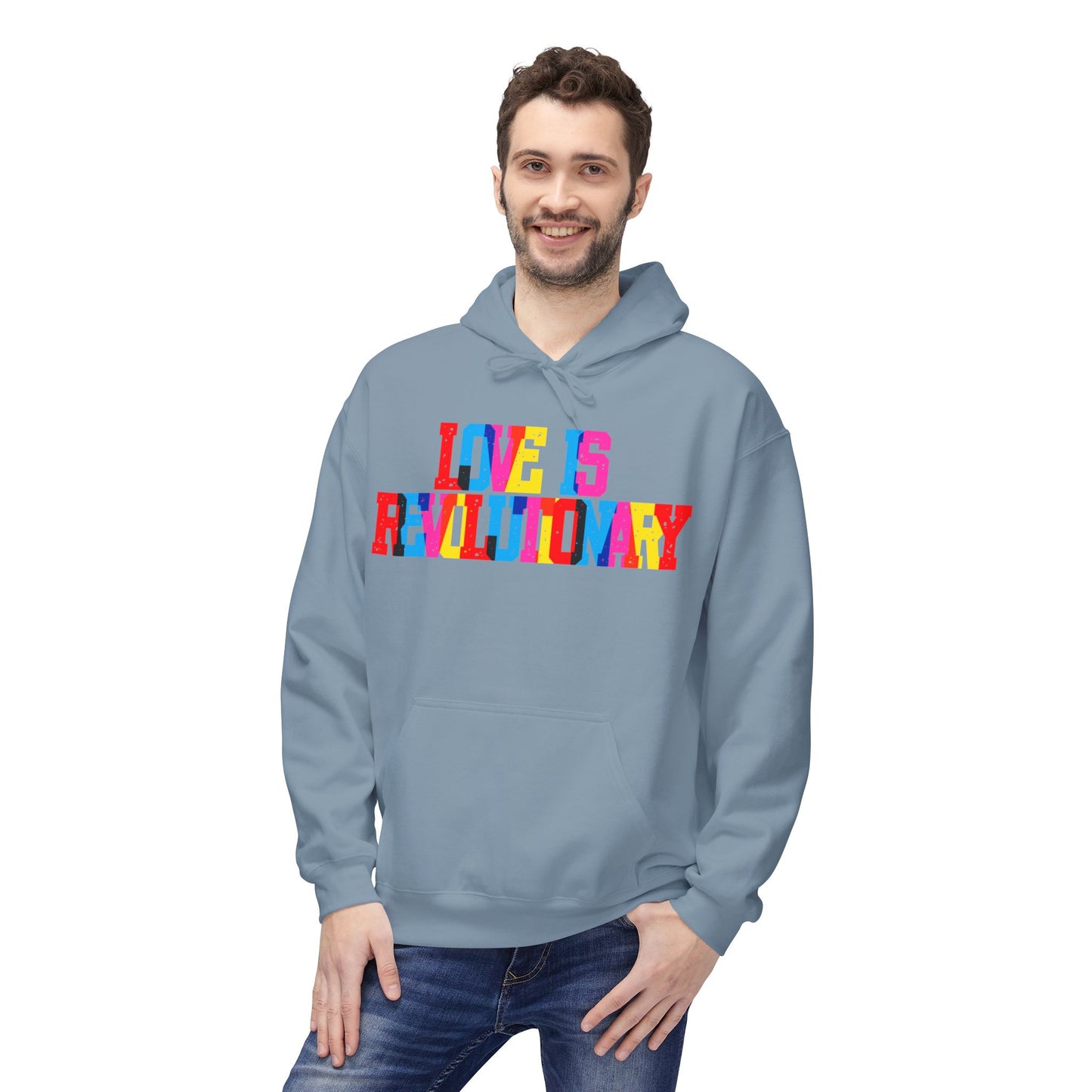 Love Is Revolutionary Unisex Valentines Hoodie