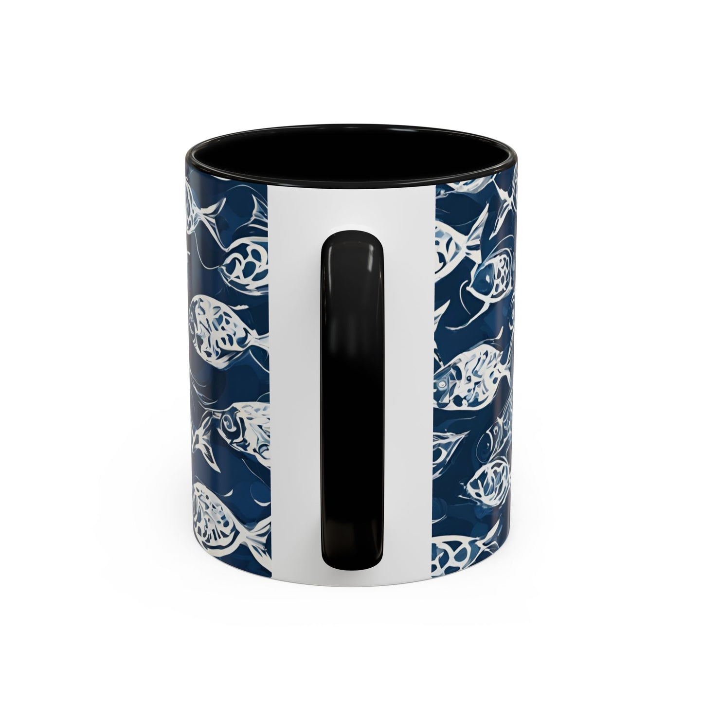 Fish 04 Accent Coffee Mug (11oz)