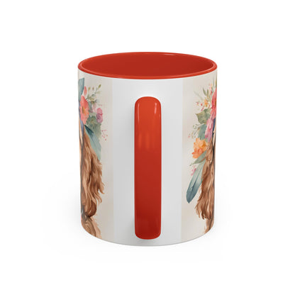 Cocker Spaniel 01 Accent Coffee Mug - Dog Lover Gift