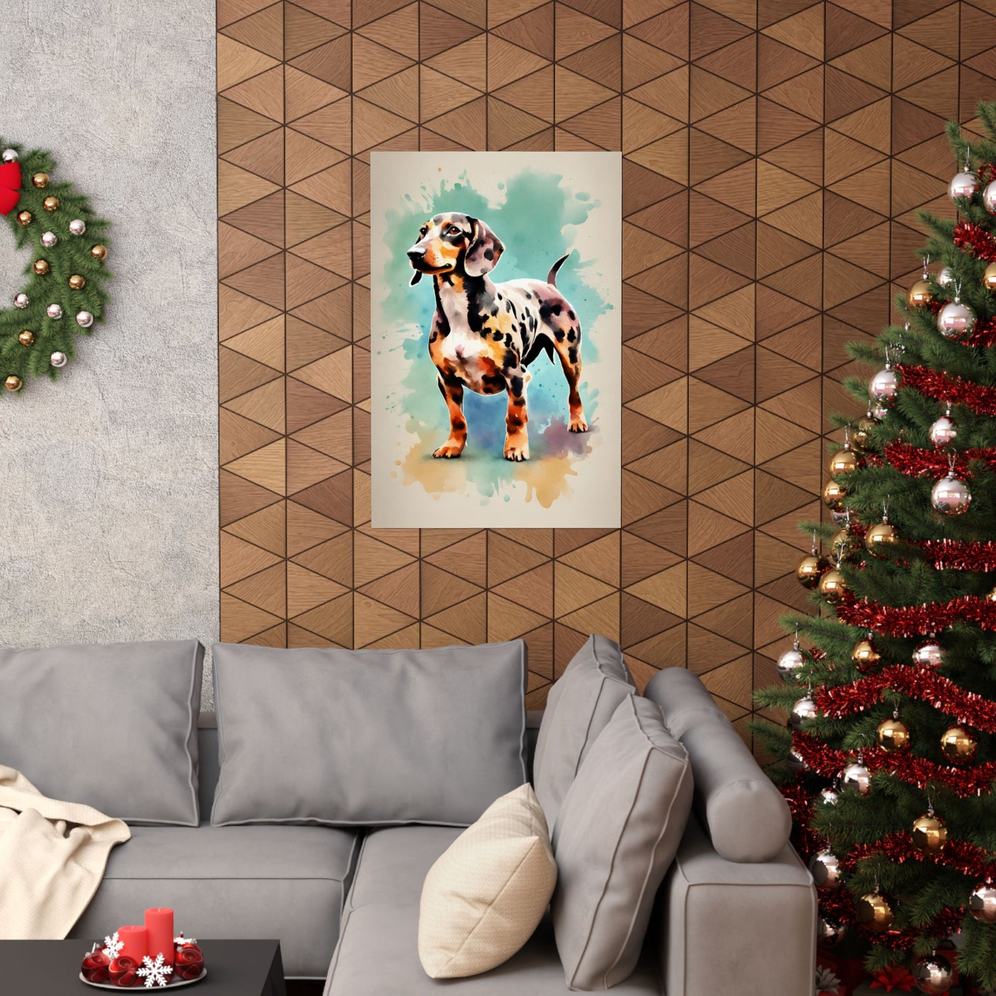Dogs Dachshund 04 Matte Vertical Poster