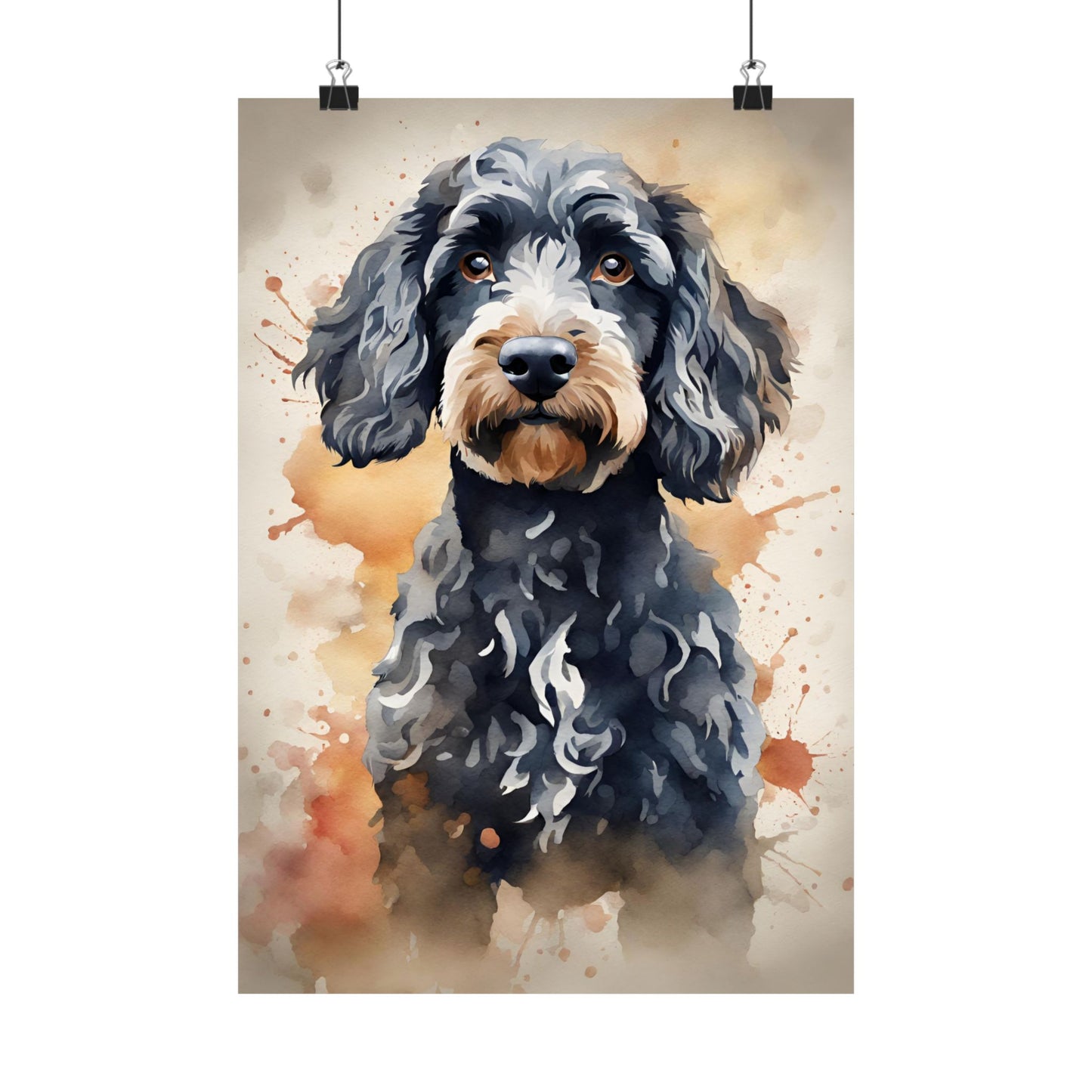 Dogs Cockapoo 01 Matte Vertical Poster