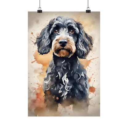 Dogs Cockapoo 01 Matte Vertical Poster