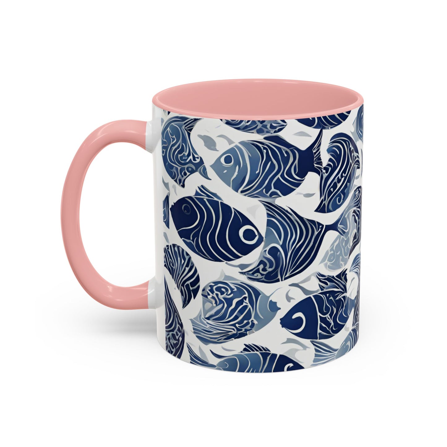 Fish 05 Accent Coffee Mug (11oz)