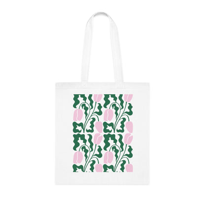 Abstract flowers 15 Cotton Tote