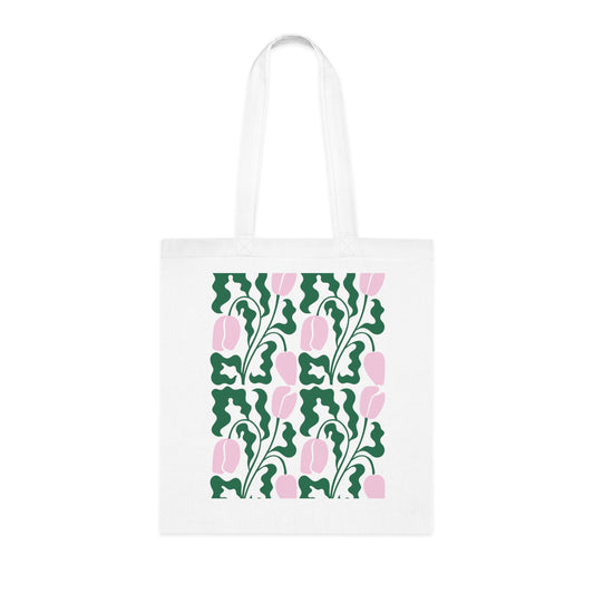 Abstract flowers 15 Cotton Tote