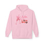 Wine + Chocolate = True Love Unisex Valentines Hoodie