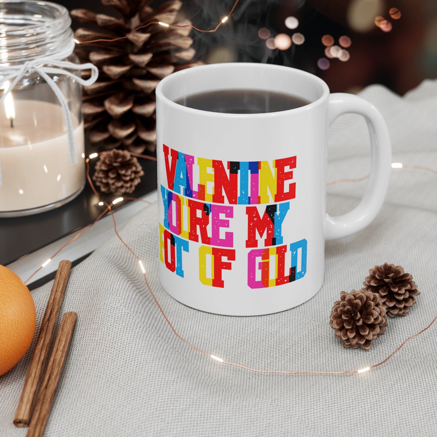 Valentine You’re My Pot Of Gold Valentines Mug Ceramic 11oz