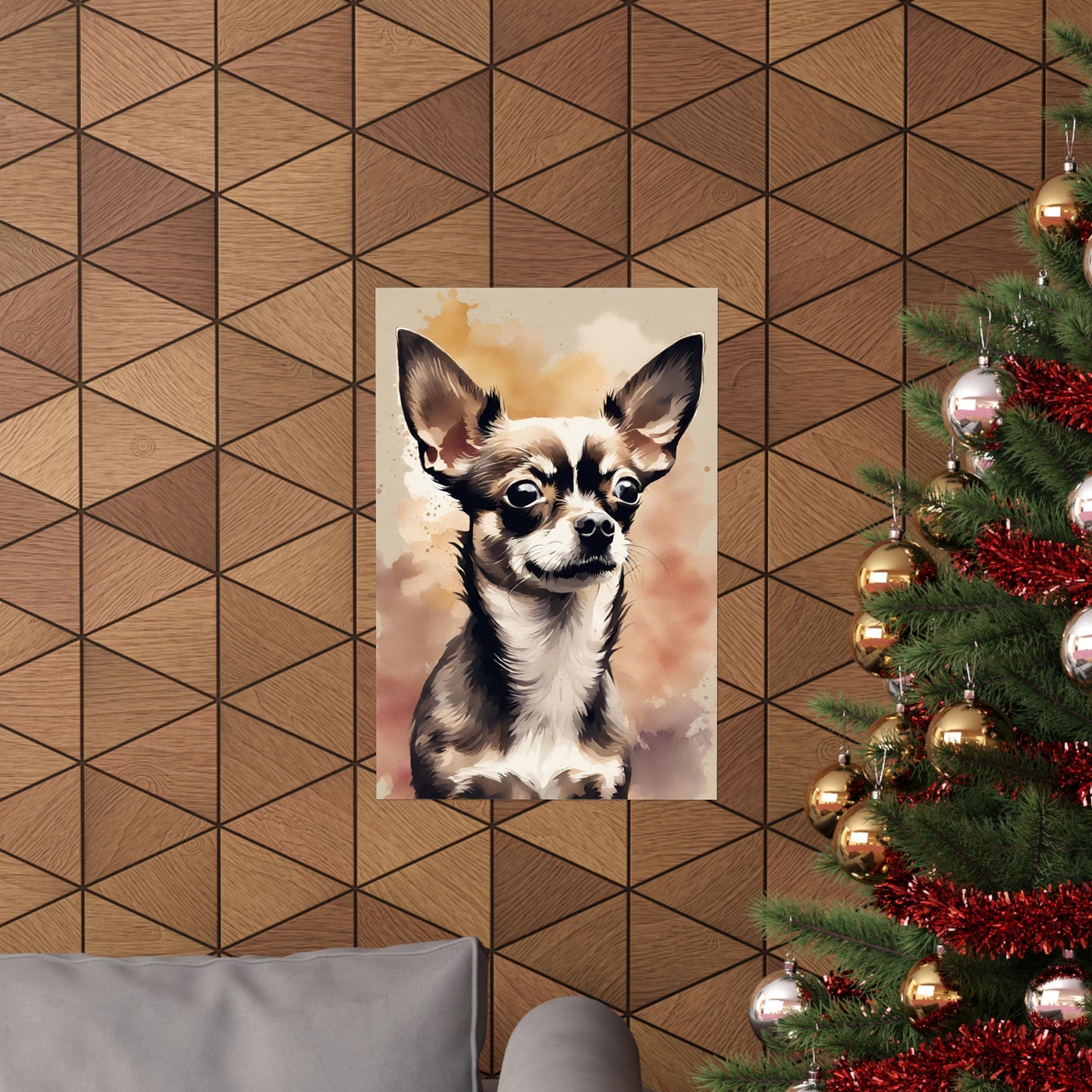 Dogs Chihuahua 04 Matte Vertical Poster