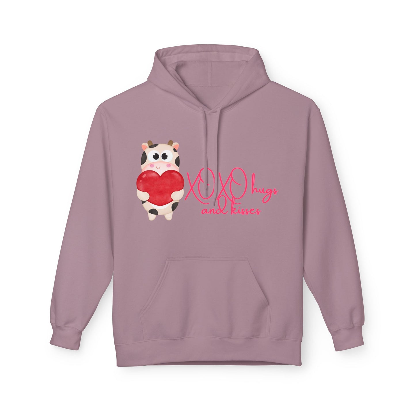 XOXO Hugs And Kisses Unisex Valentines Hoodie