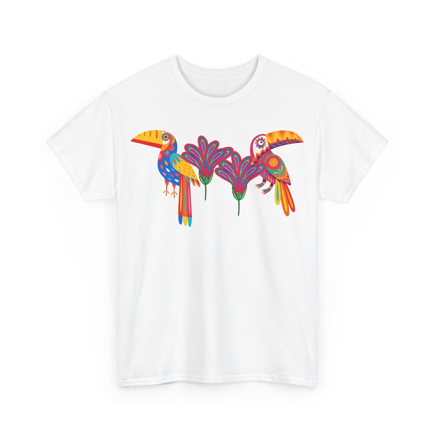 Jazzy birds 11 Unisex Heavy Cotton Tee