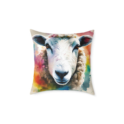 Sheep 02 Poly Pillow - Natures Beauty Design