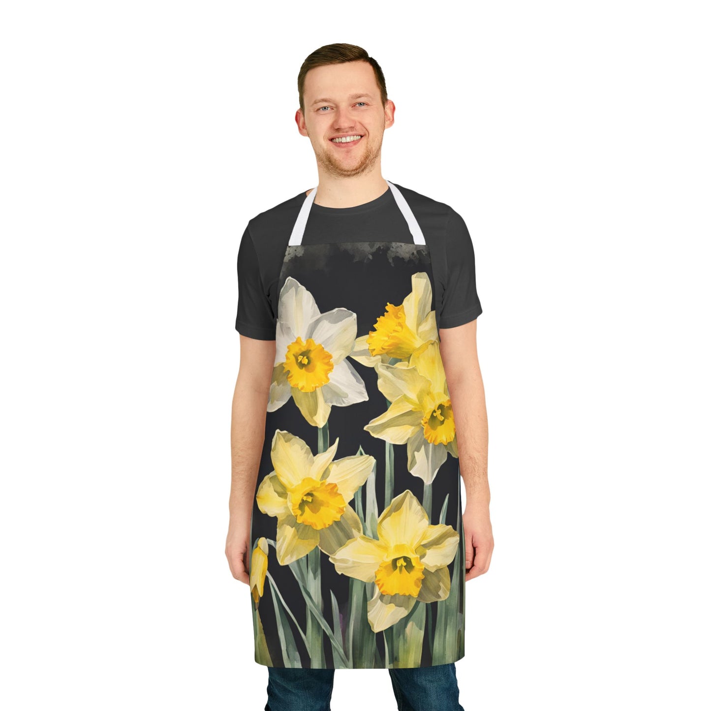 Daffodils 02 Apron 5-Color Straps