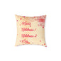 Personalized Valentines Letter Poly Pillow