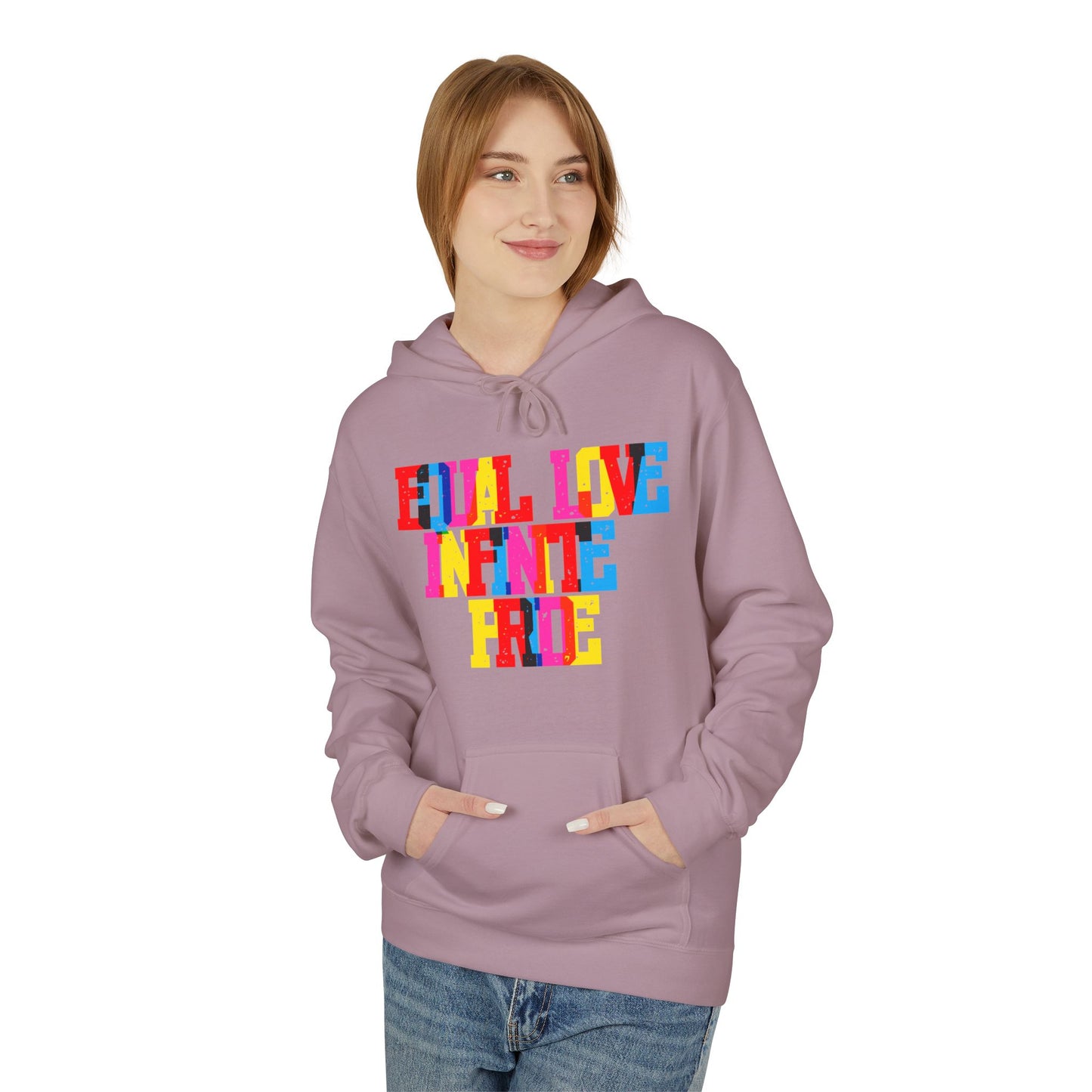 Equal Love Infinite Pride Unisex Valentines Hoodie