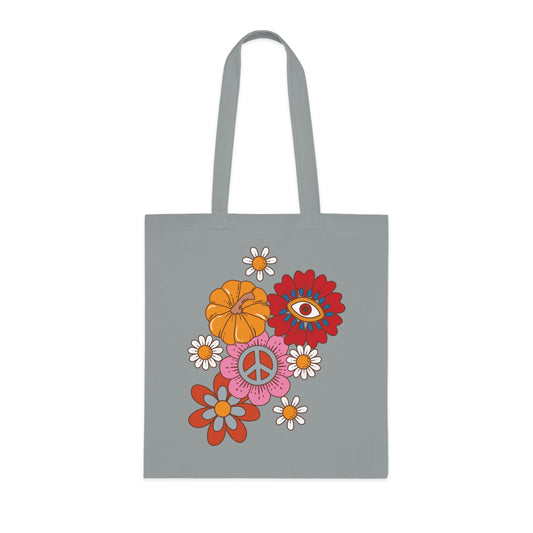 Flower power 12 Cotton Tote