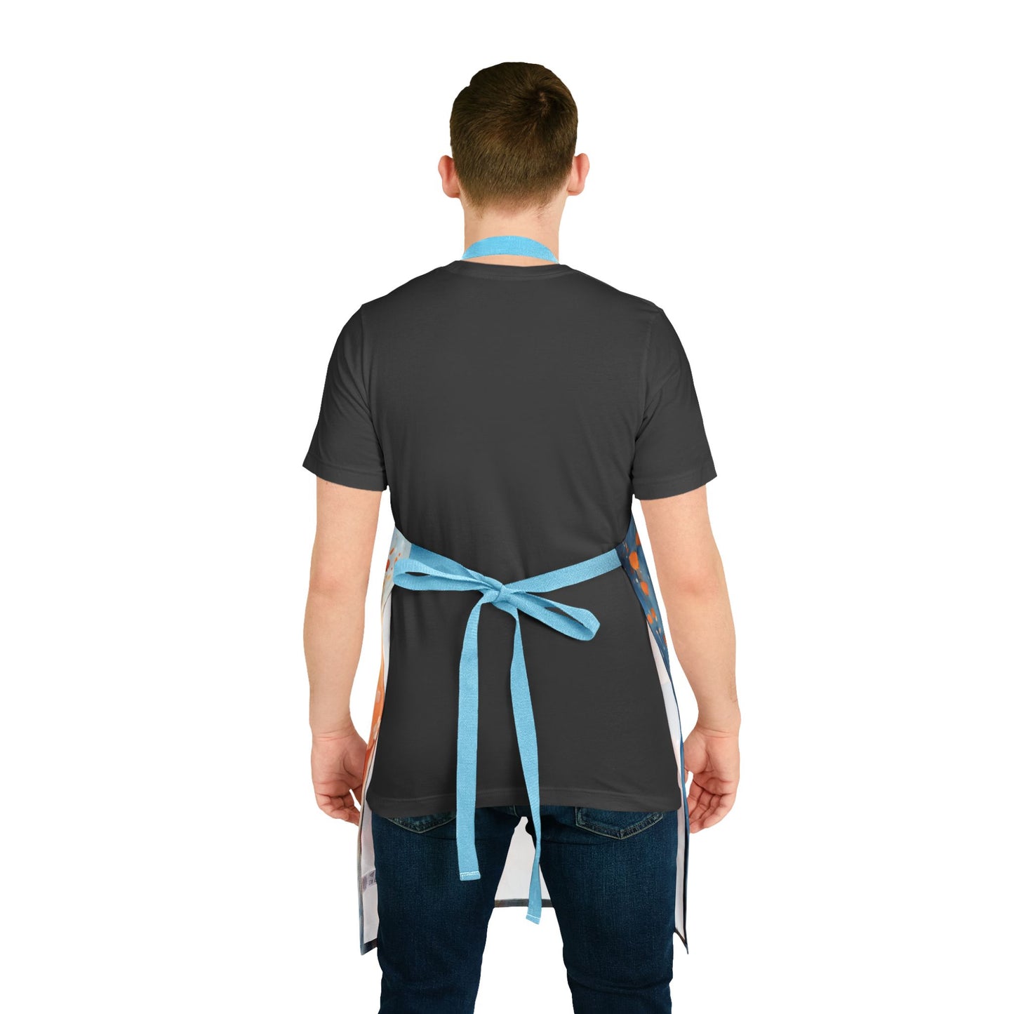 Poppies 04 Apron 5-Color Straps