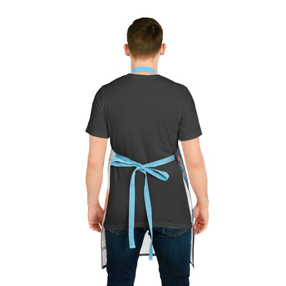 Poppies 04 Apron 5-Color Straps
