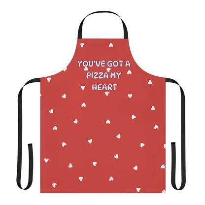 You’ve Got A Pizza Of My Heart Valentines Apron, 5-Color Straps