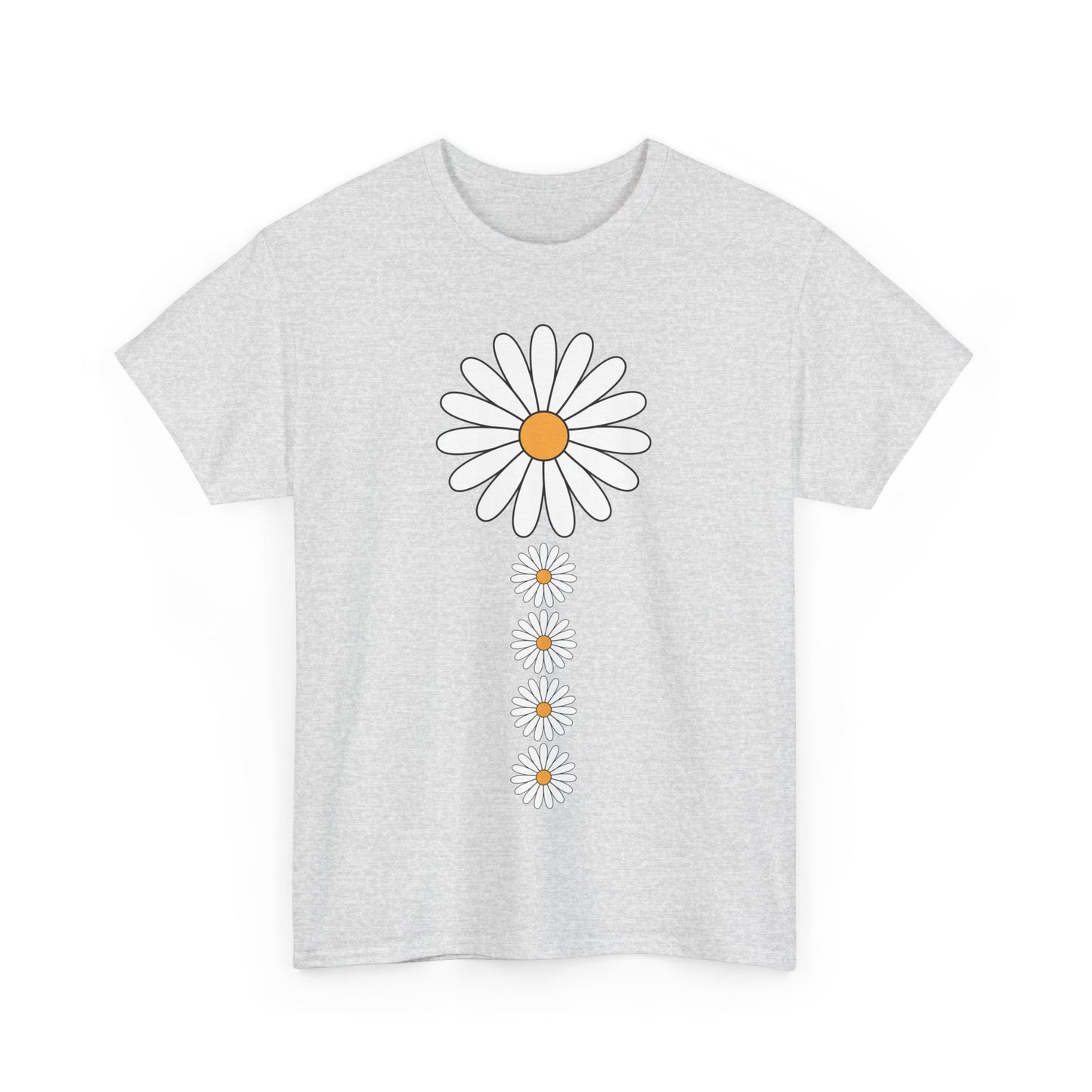 More abstract flowers 44 Unisex Heavy Cotton Tee