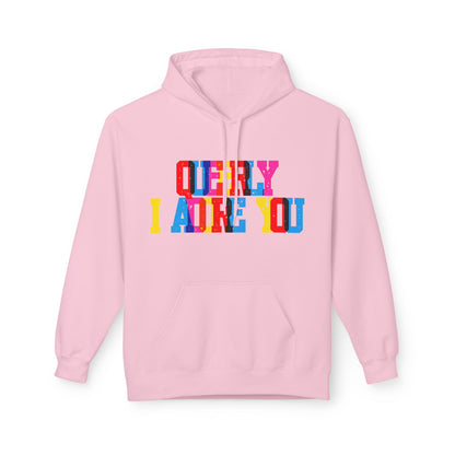 Queerly I Adore You Unisex Valentines Hoodie