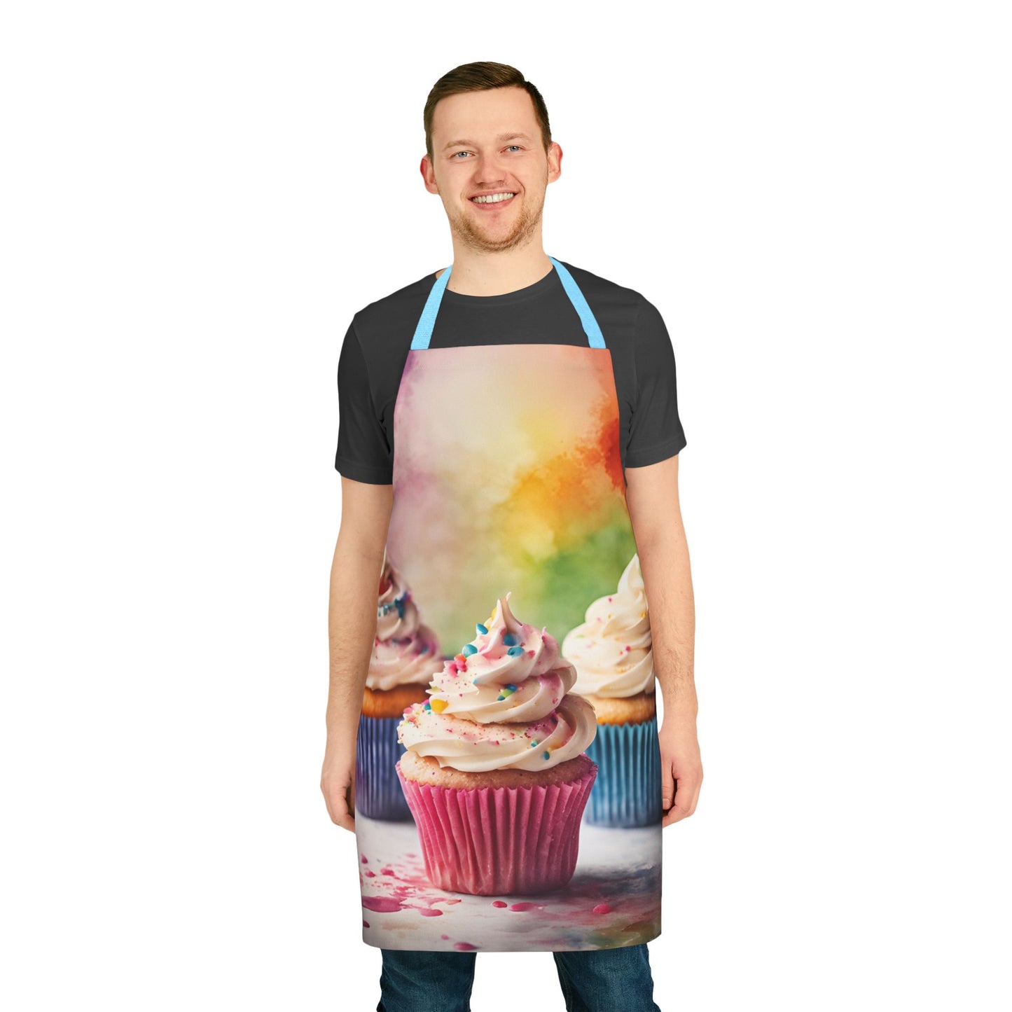 Cupcake 07 Baking Lovers 5-Color Straps Kitchen Wear