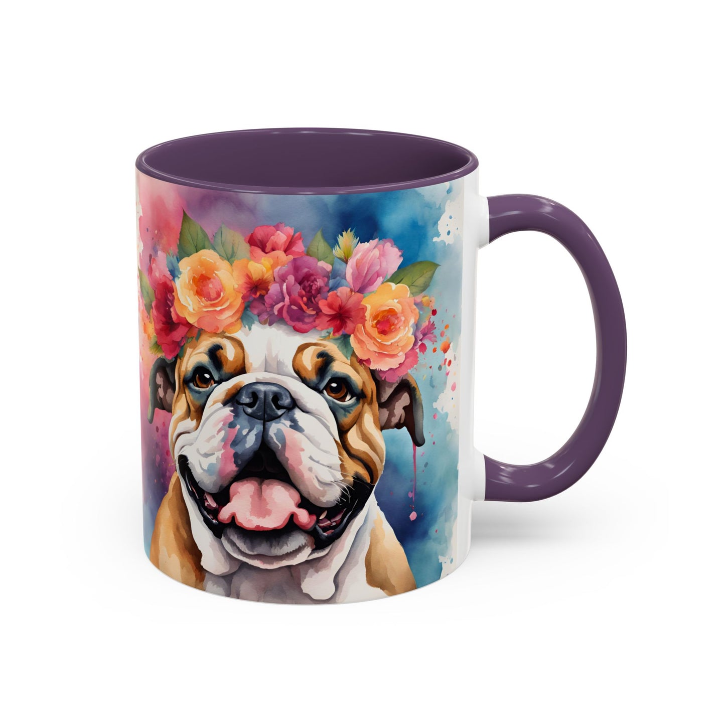 British Bulldog 01 Accent Coffee Mug - Dog Lover Gift