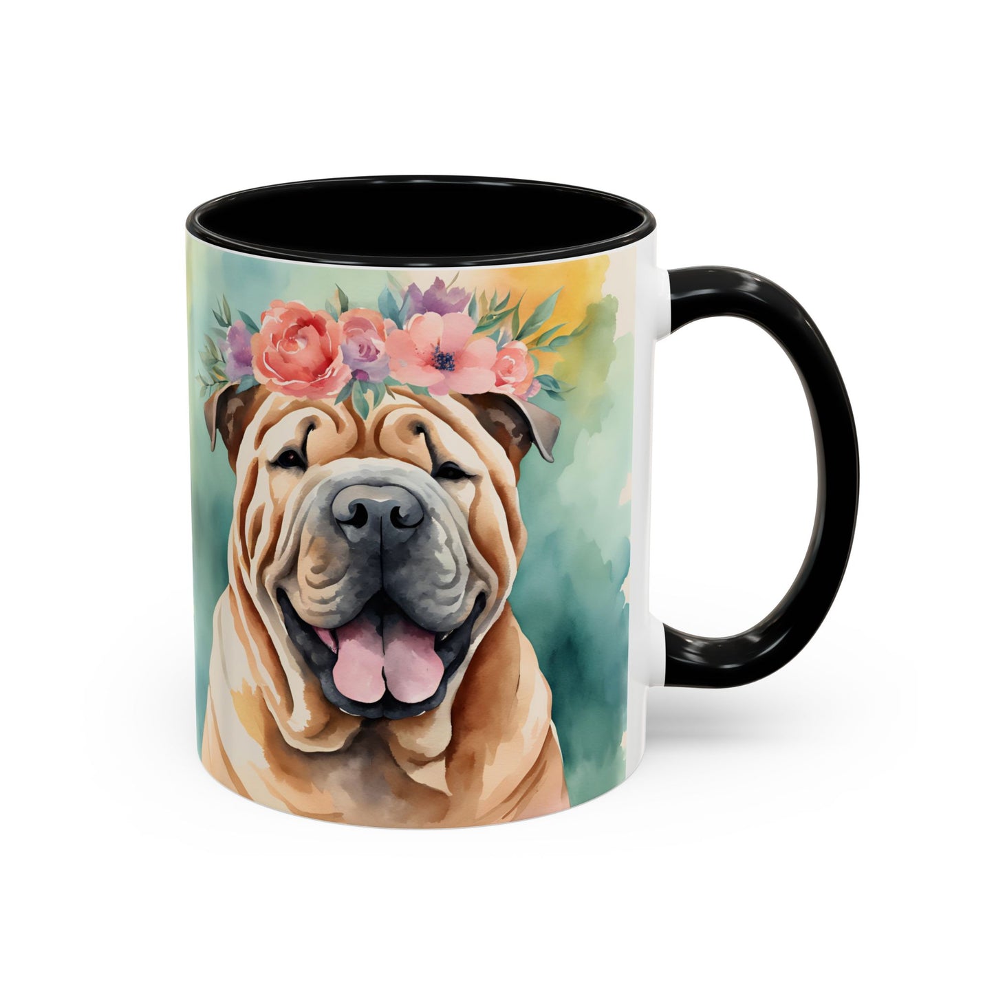 Shar Pei 01 Accent Coffee Mug - Dog Lover Gift
