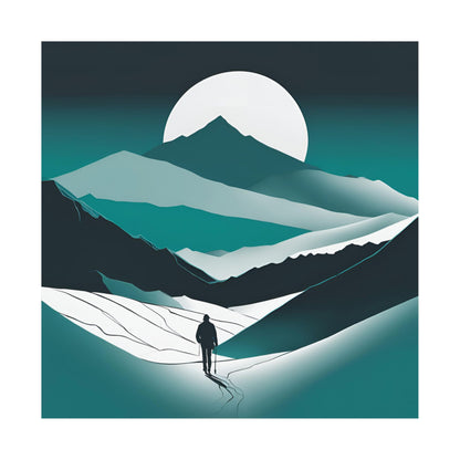 Lone Collection Walker 2 Matte Square Posters