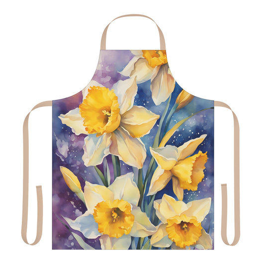 Daffodils 03 Apron 5-Color Straps