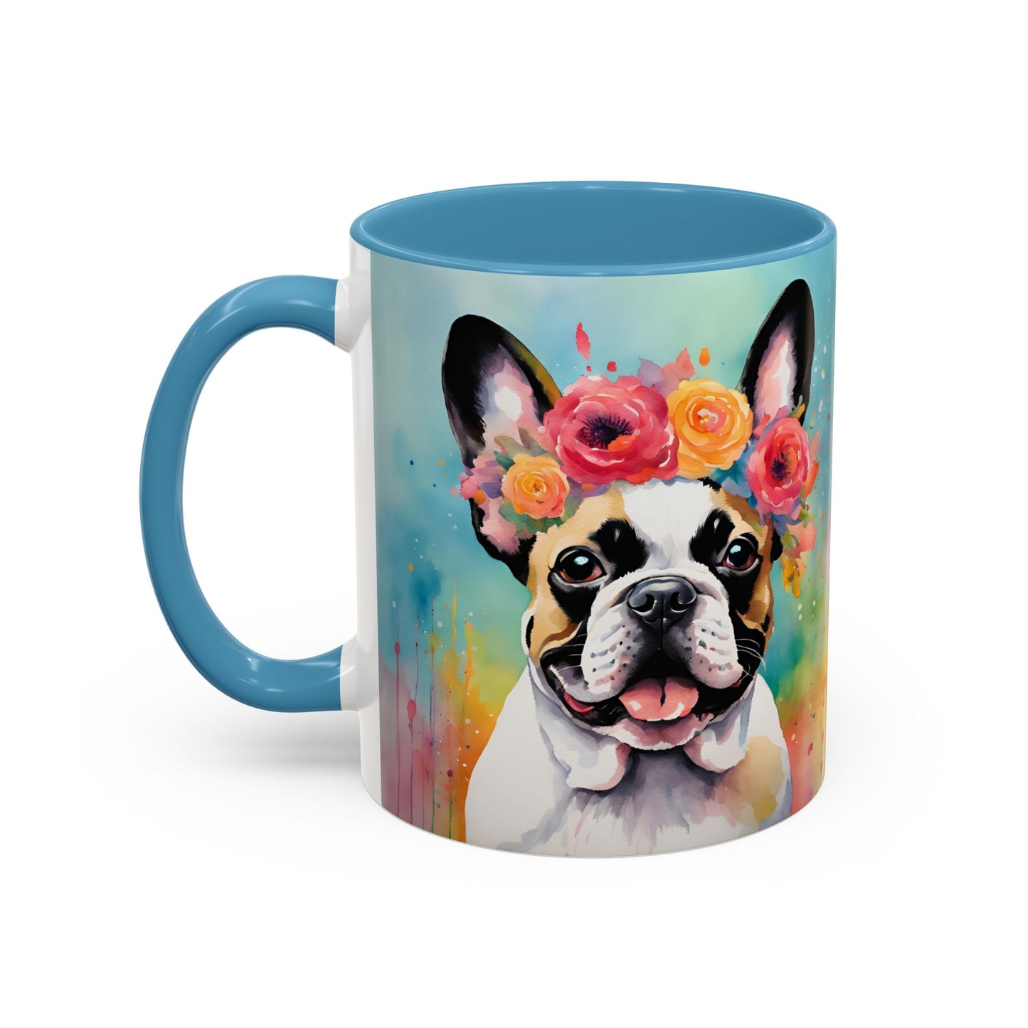 French Bulldog 03 Accent Coffee Mug - Dog Lover Gift