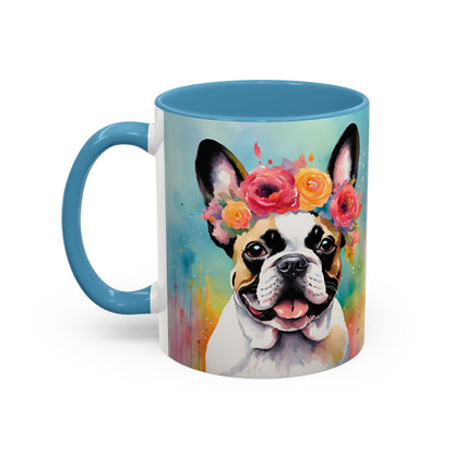 French Bulldog 03 Accent Coffee Mug - Dog Lover Gift