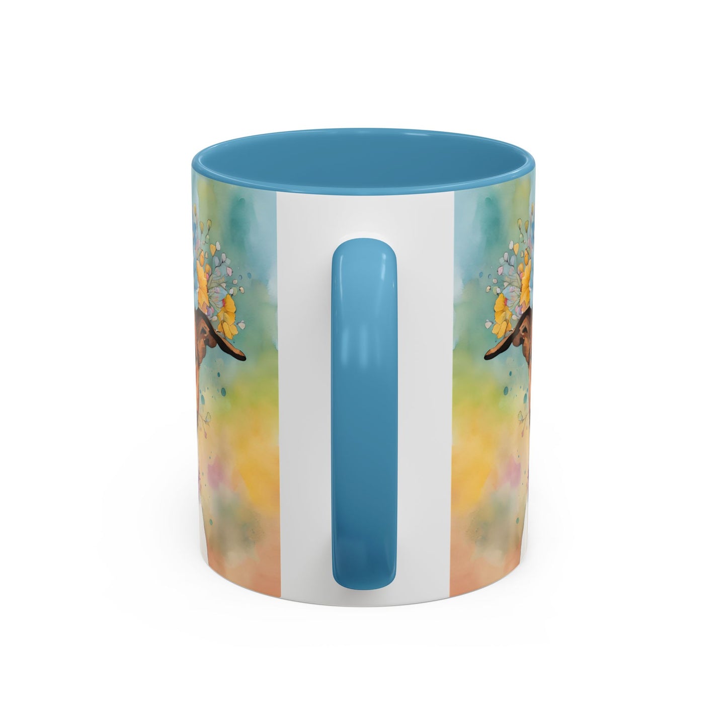 Jack Russell 03 Accent Coffee Mug - Dog Lover Gift
