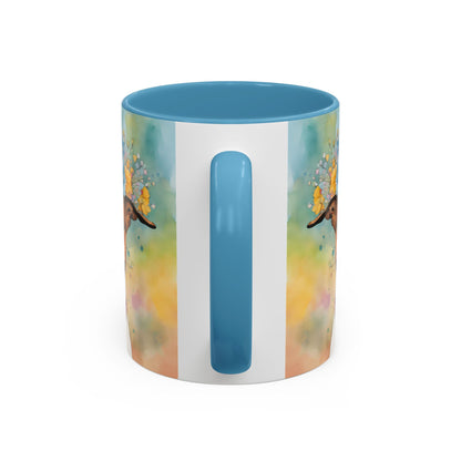 Jack Russell 03 Accent Coffee Mug - Dog Lover Gift