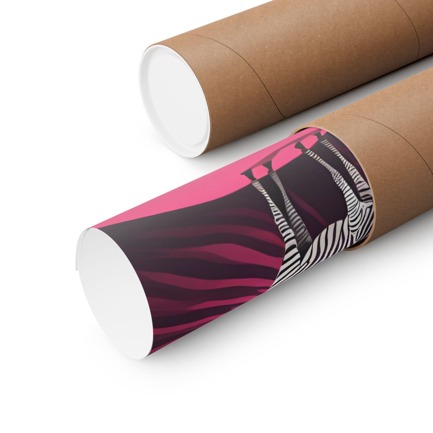 Lone Collection Zebra 14 Matte Square Posters