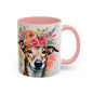 Greyhound 01 Accent Coffee Mug - Dog Lover Gift