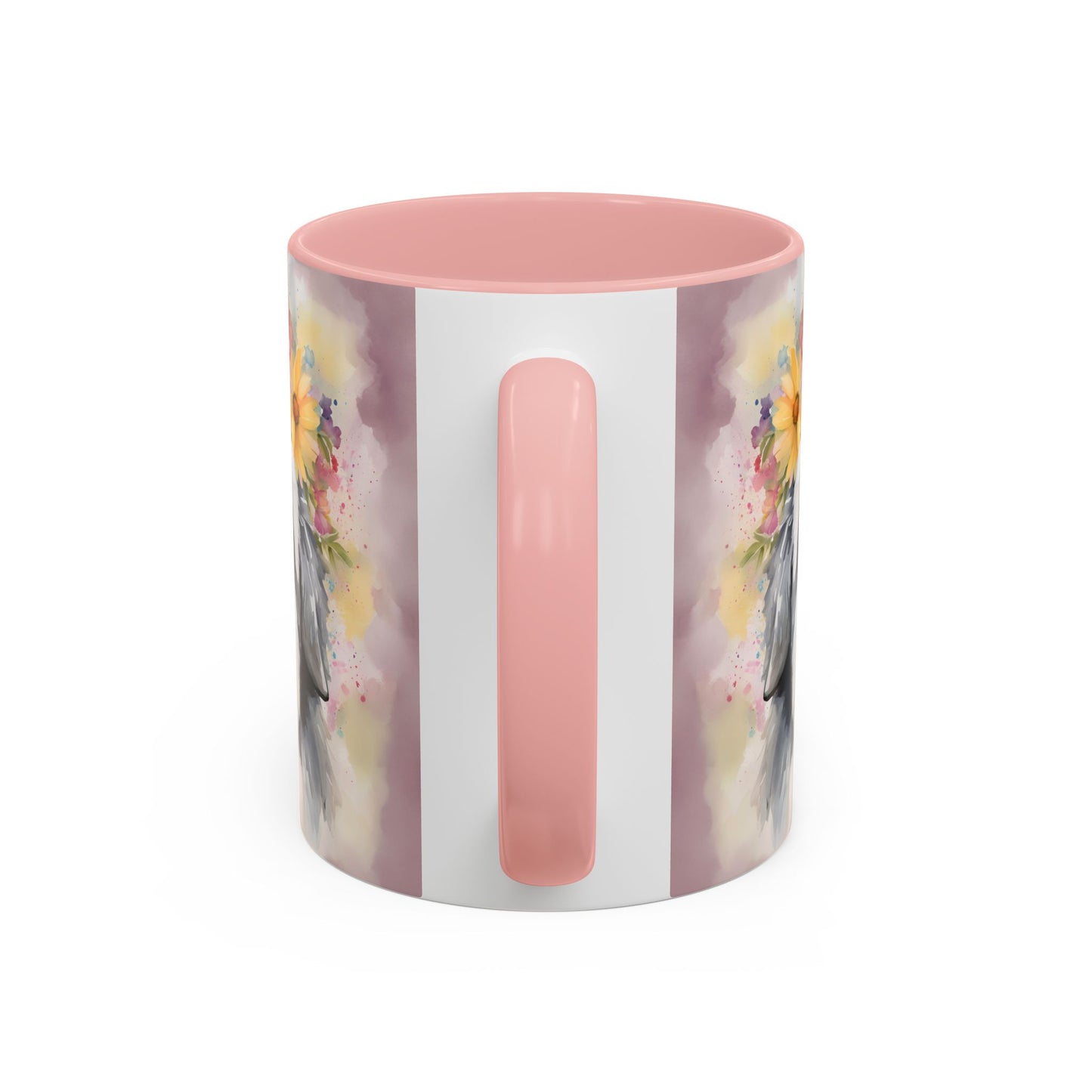Bearded Collie 01 Accent Coffee Mug - Dog Lover Gift