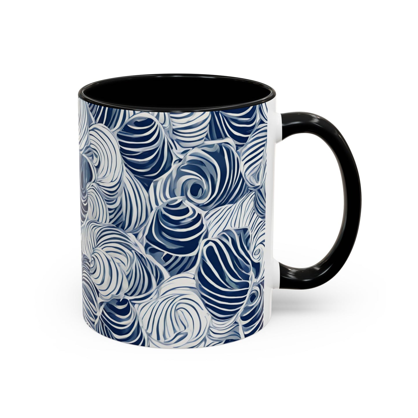 Seashell 5 Accent Coffee Mug (11oz)