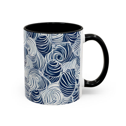 Seashell 5 Accent Coffee Mug (11oz)