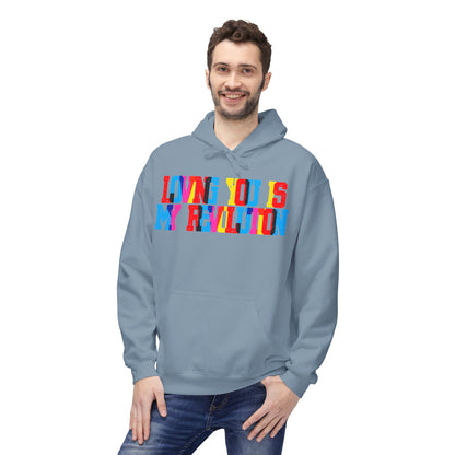 Loving You Is My Revolution Unisex Valentines Hoodie