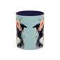 Border Collie 02 Accent Coffee Mug - Dog Lover Gift