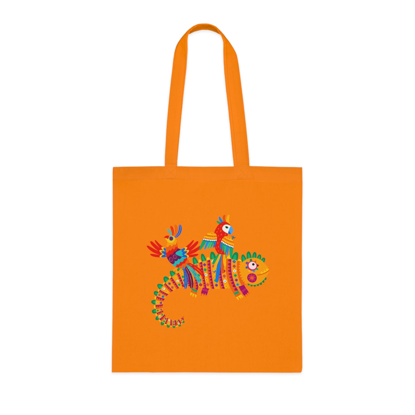 Funky birds 13 Cotton Tote