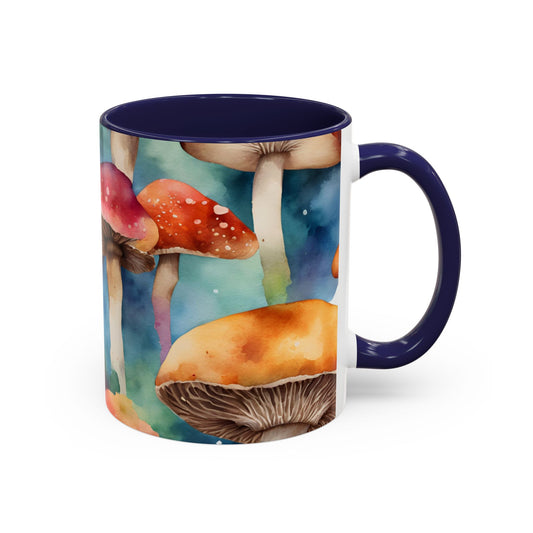 Mushroom 7 Accent Mug 11oz