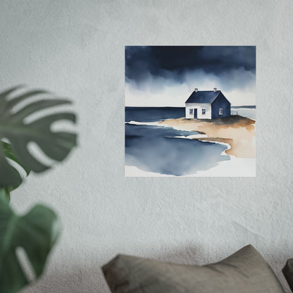 Blue Collection 8 Matte Print